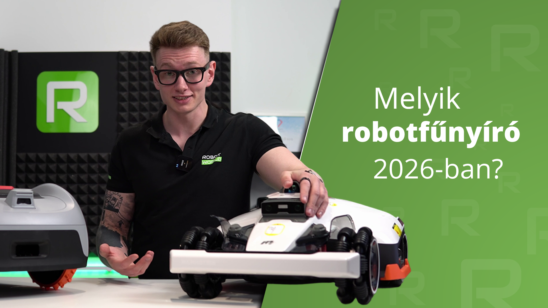 Hogyan válasszunk robotfűnyírót videó