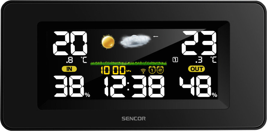 A Sencor SWS 5270 ébresztőóraként is működik